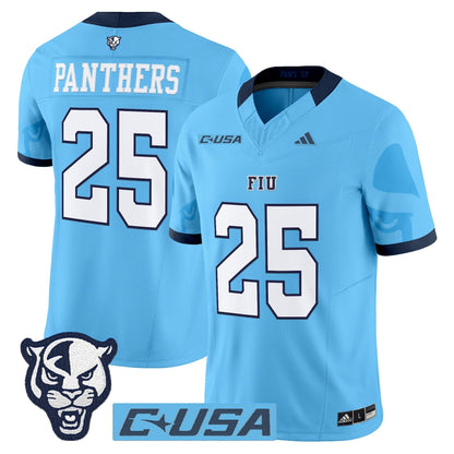 Blue - #25 Panthers