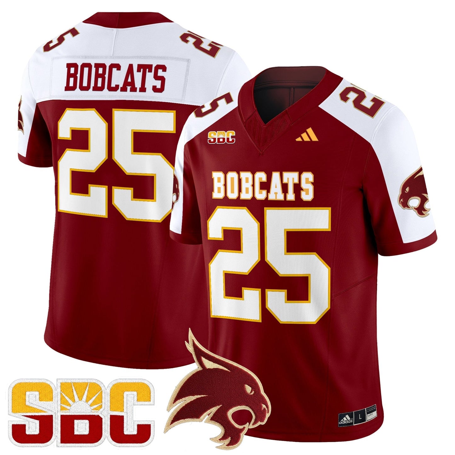 Maroon Alternate - #25 Bobcats