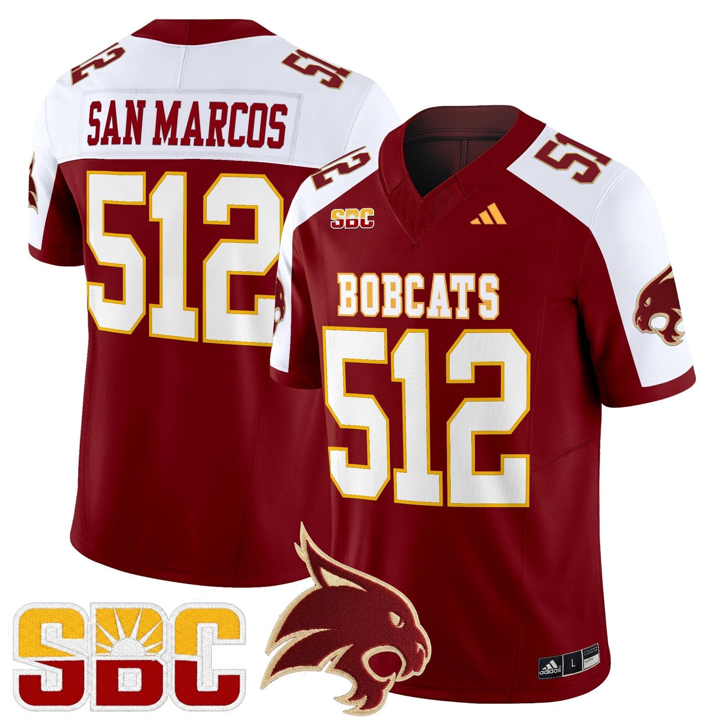 Maroon Alternate - San Marcos 512