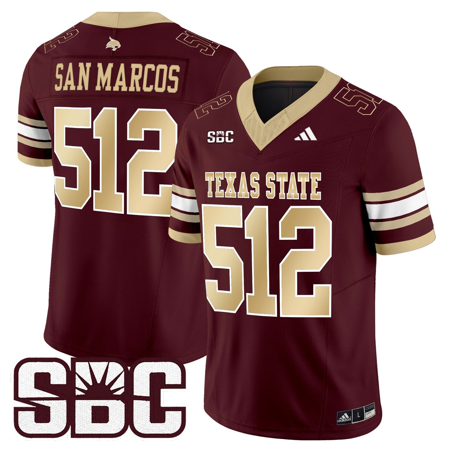 Maroon - San Marcos 512