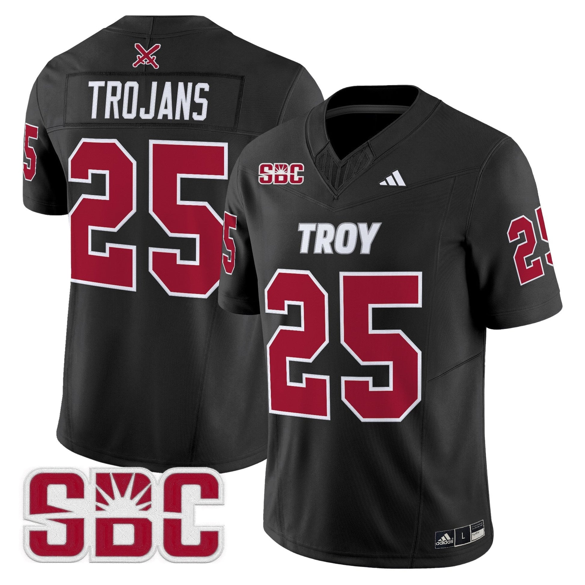 Black - #25 Trojans