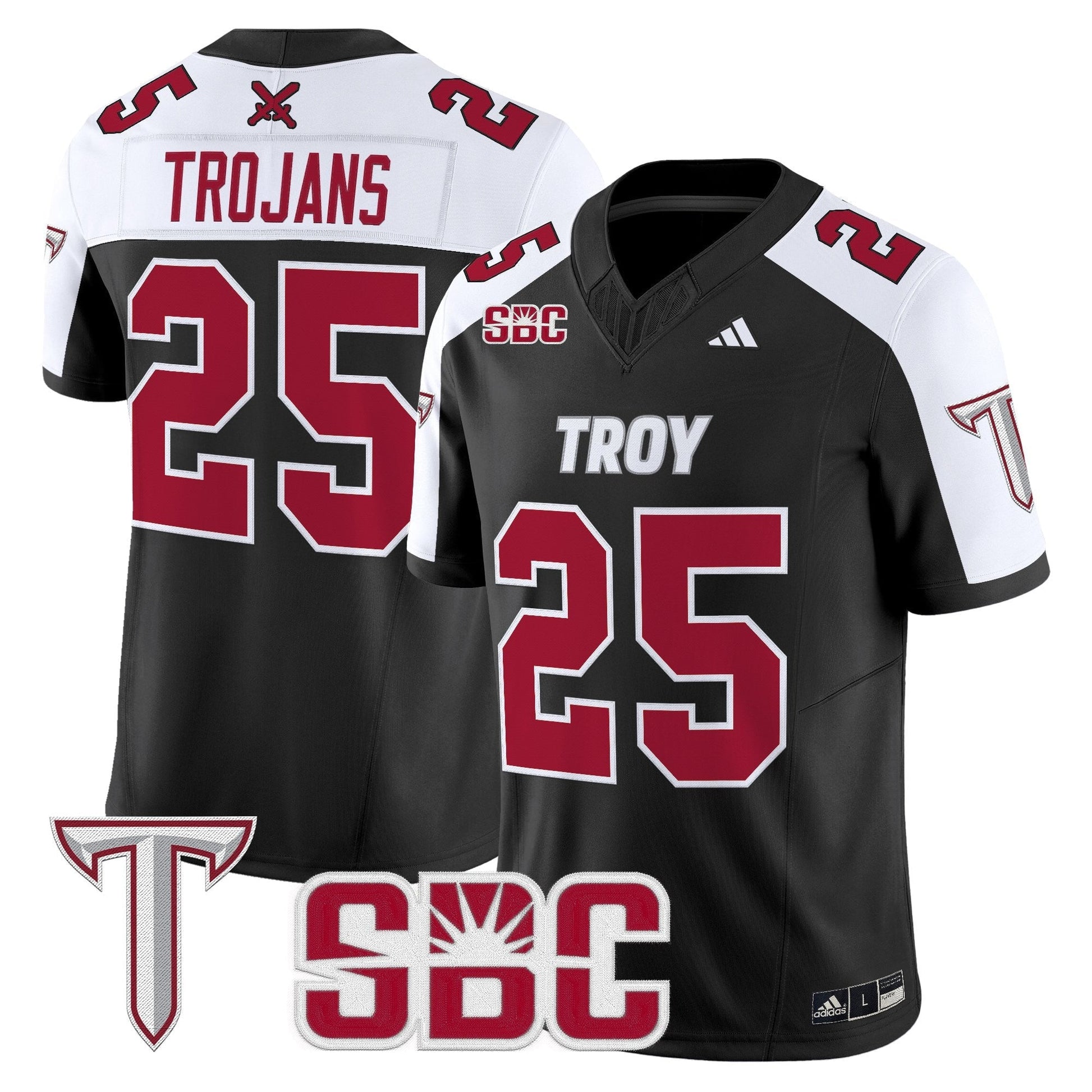 Black Alternate - #25 Trojans