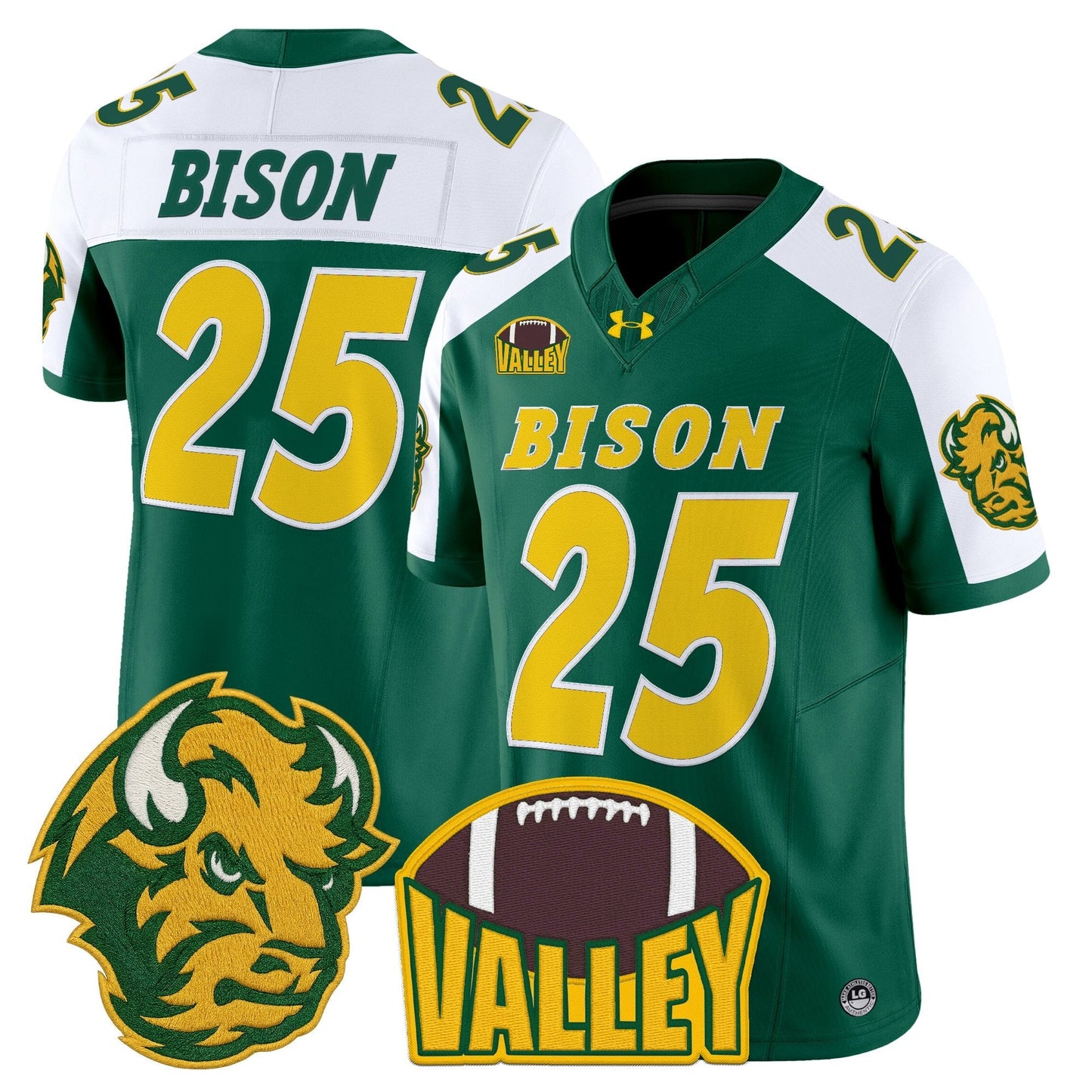 Green Alternate - #25 Bison