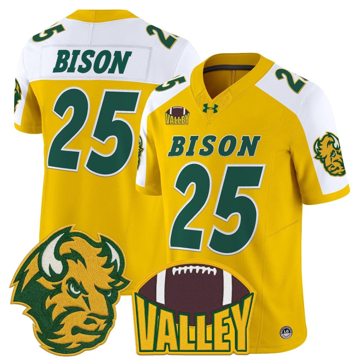 Gold Alternate - #25 Bison