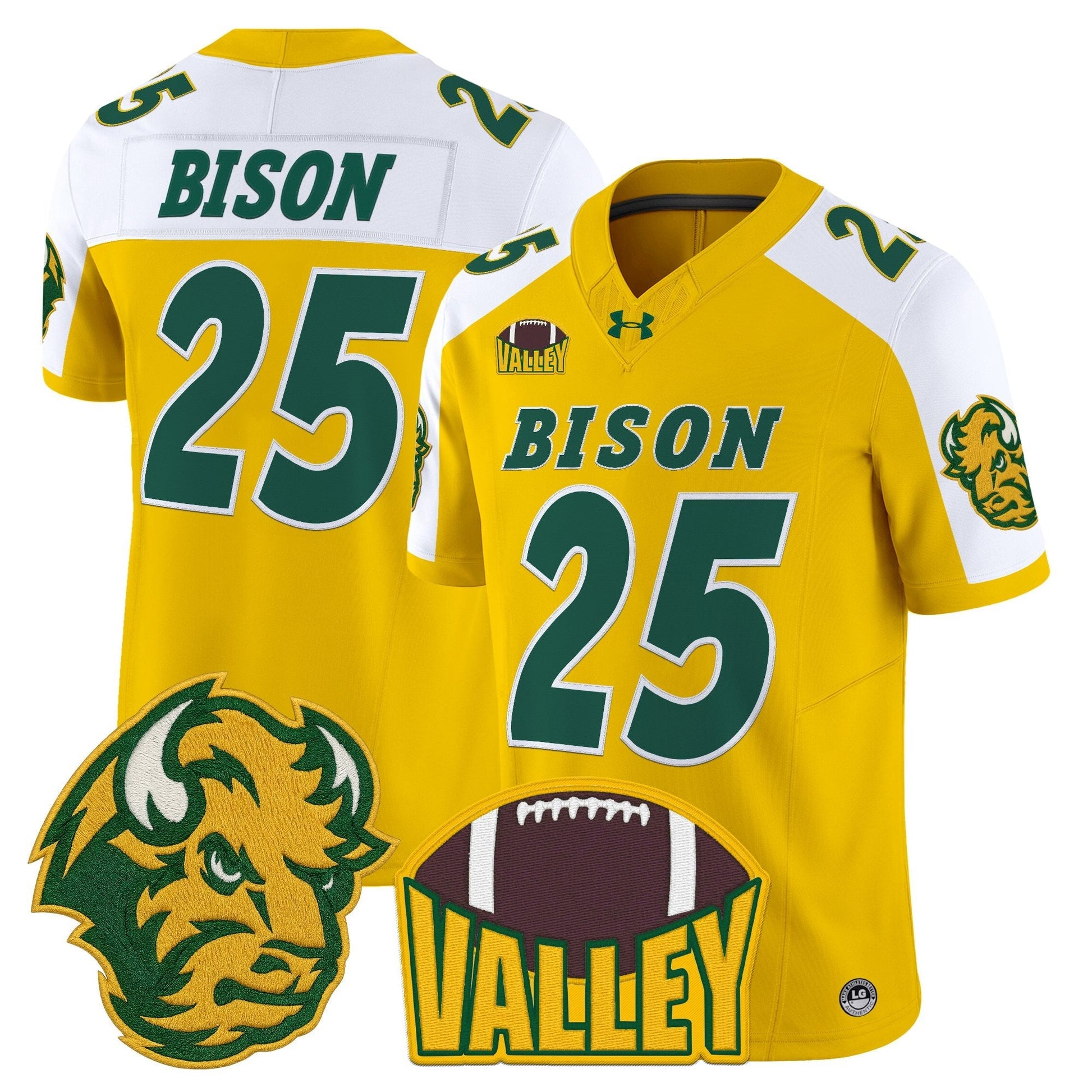 Gold Alternate - #25 Bison