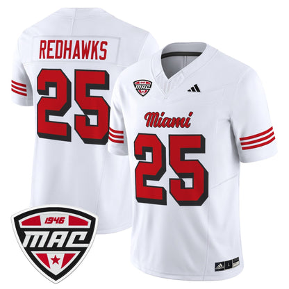 White - #25 RedHawks
