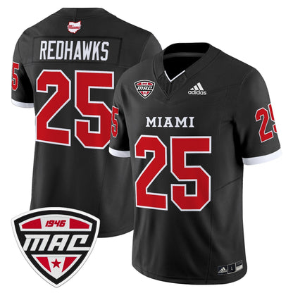 Black - #25 RedHawks
