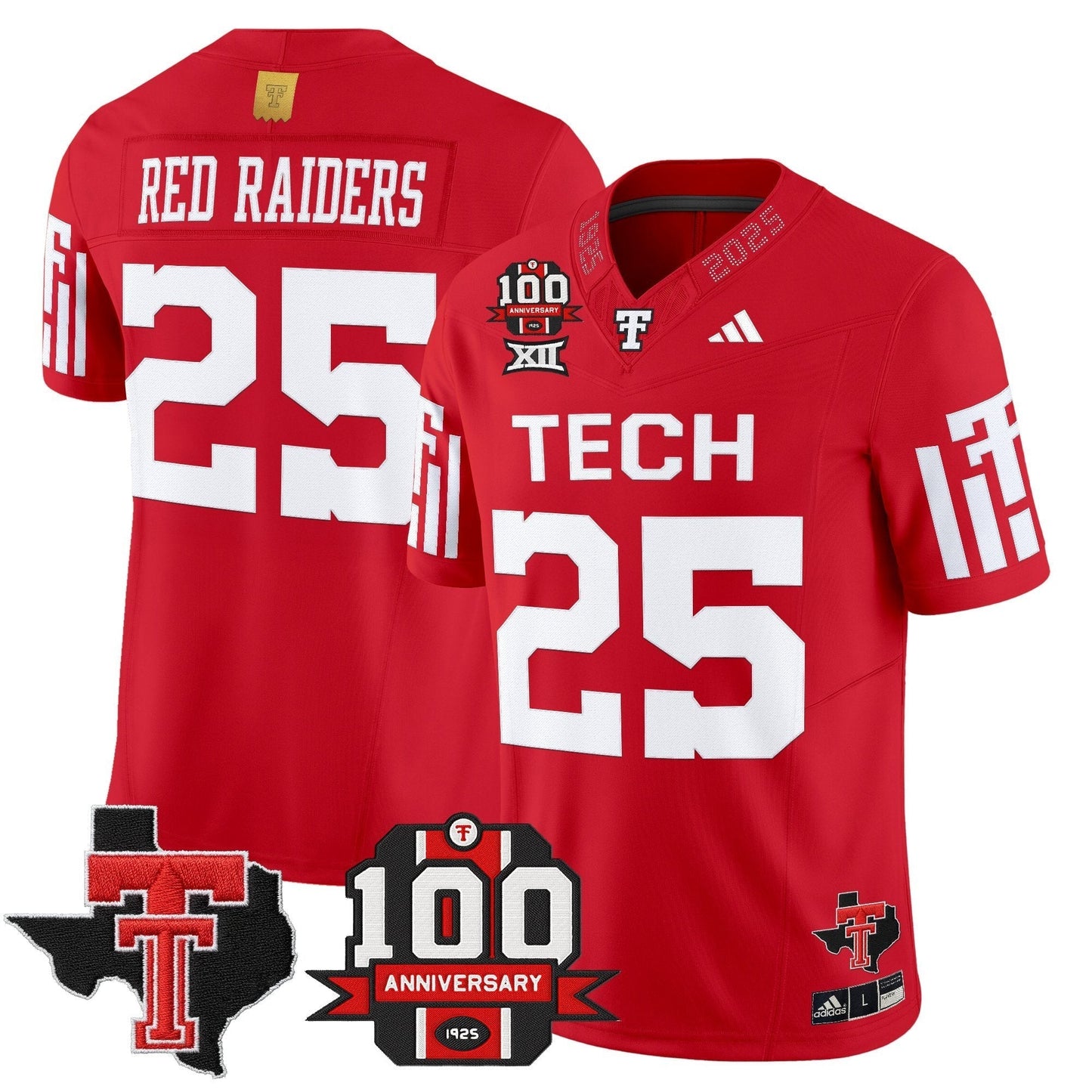 Red - #25 Red Raiders