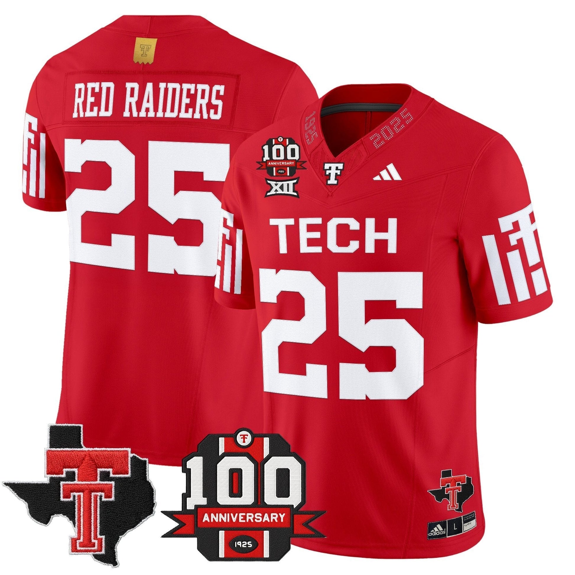 Red - #25 Red Raiders