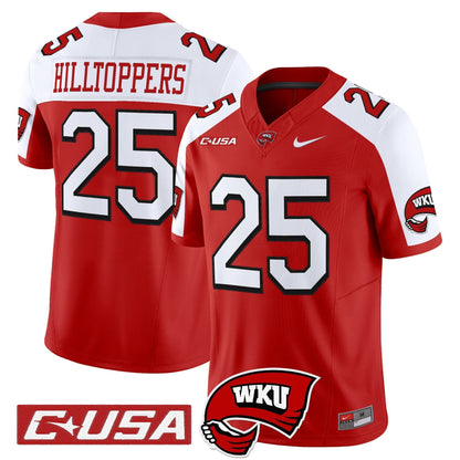 Red Alternate - #25 Hilltoppers