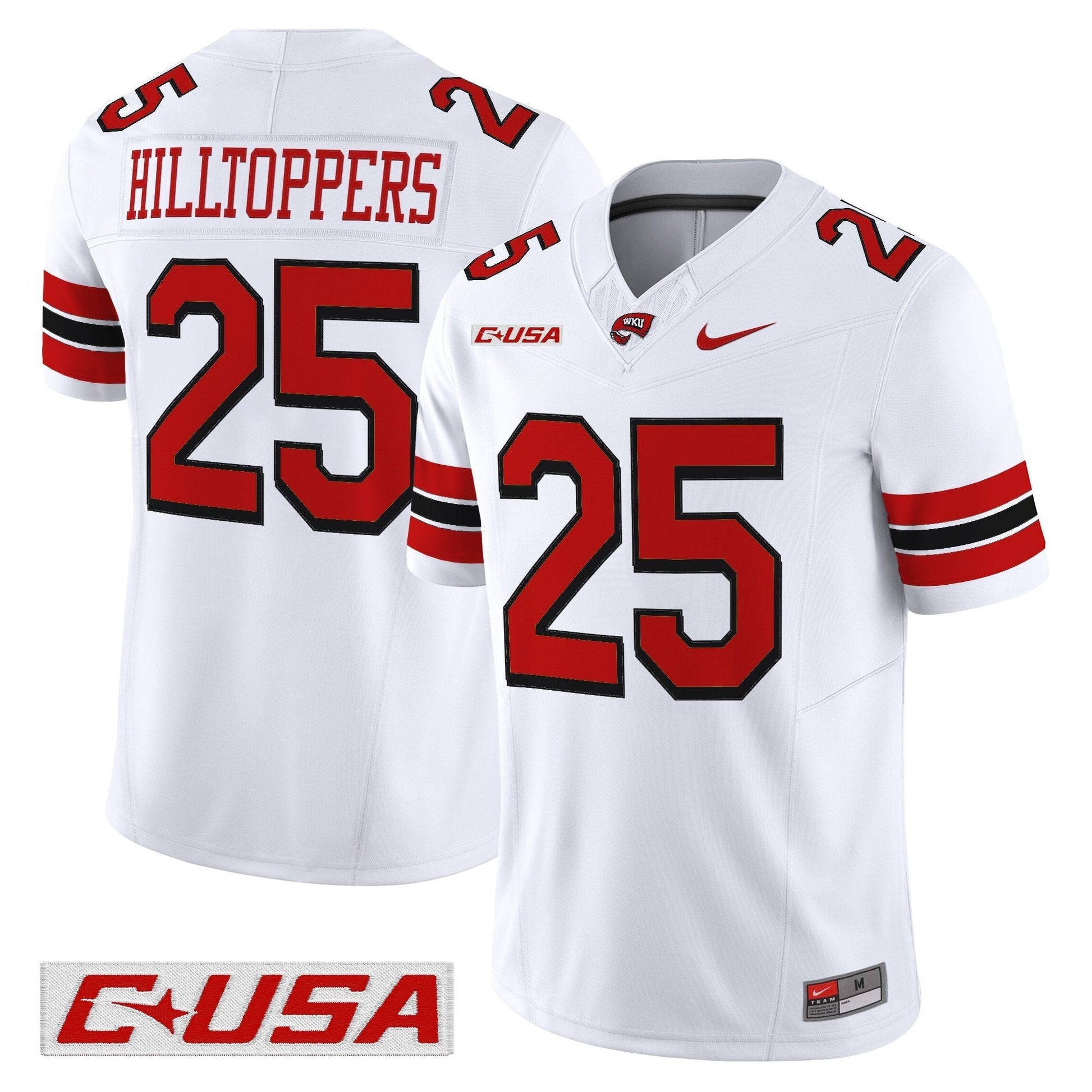White - #25 Hilltoppers