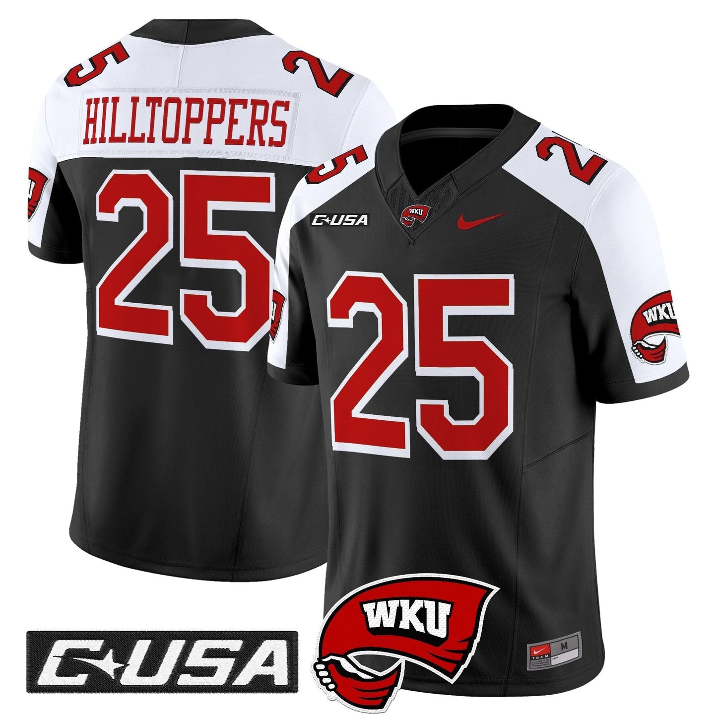 Black Alternate - #25 Hilltoppers