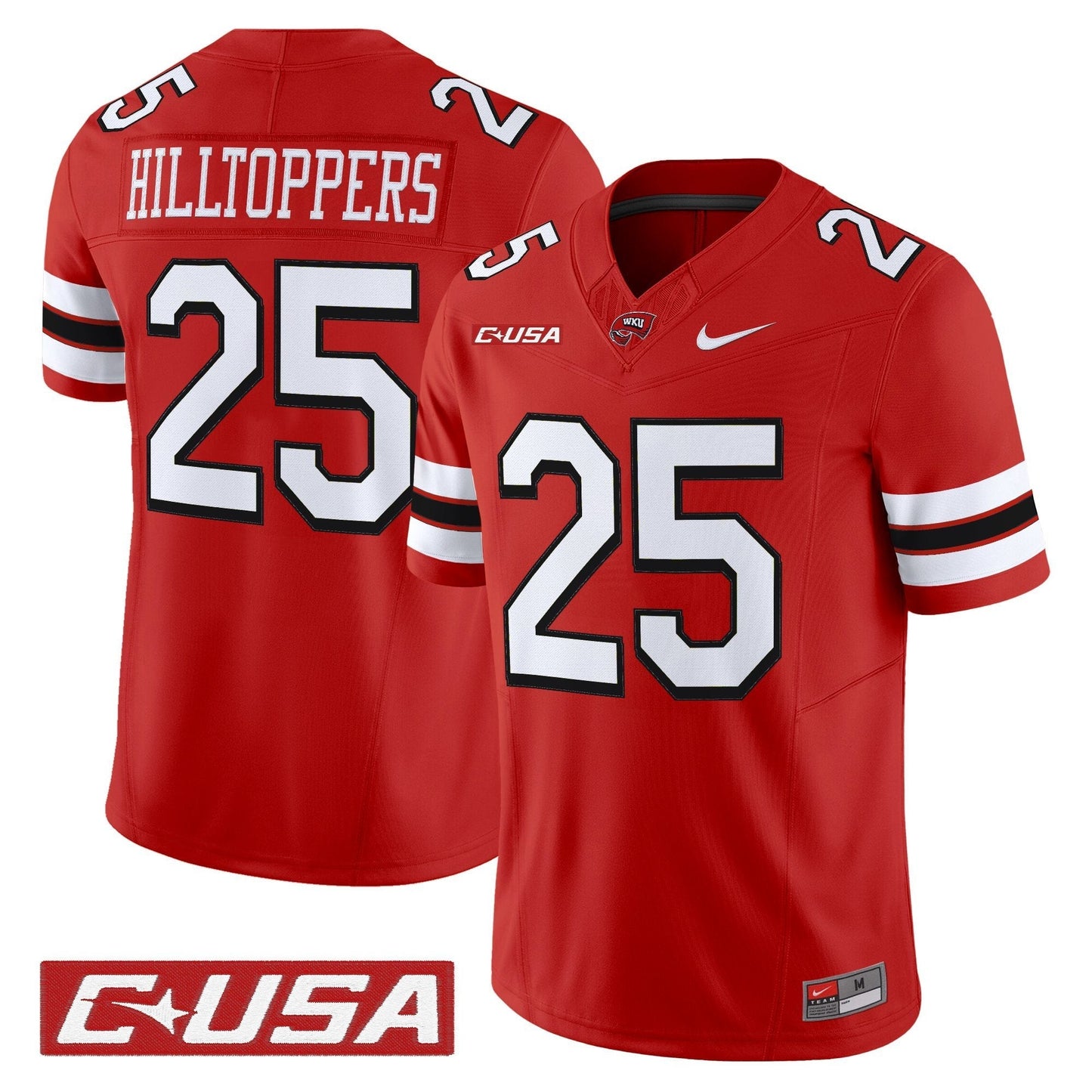 Red - #25 Hilltoppers