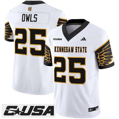 White - #25 Owls