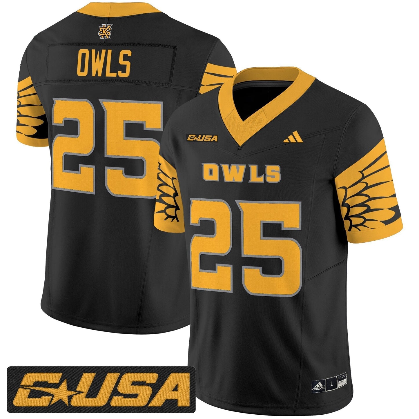 Black - #25 Owls