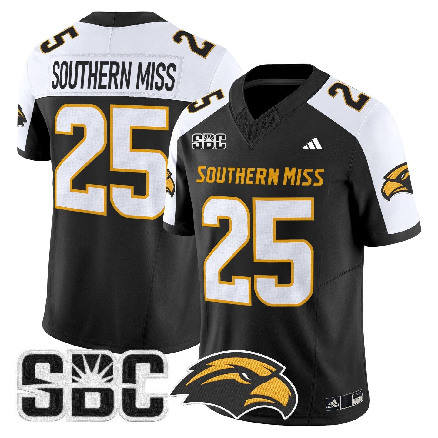 Black Alternate - #25 Southern Miss