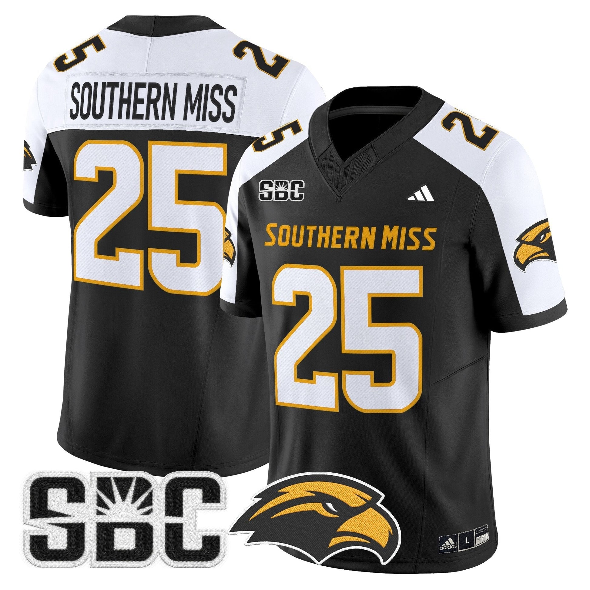 Black Alternate - #25 Southern Miss