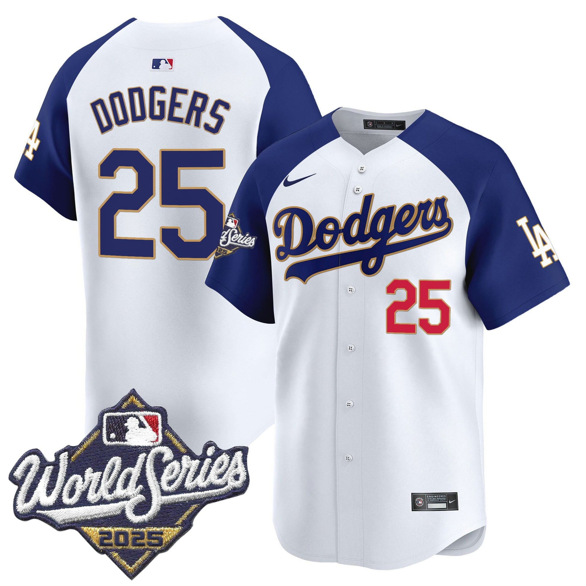 White Alternate - #25 Dodgers