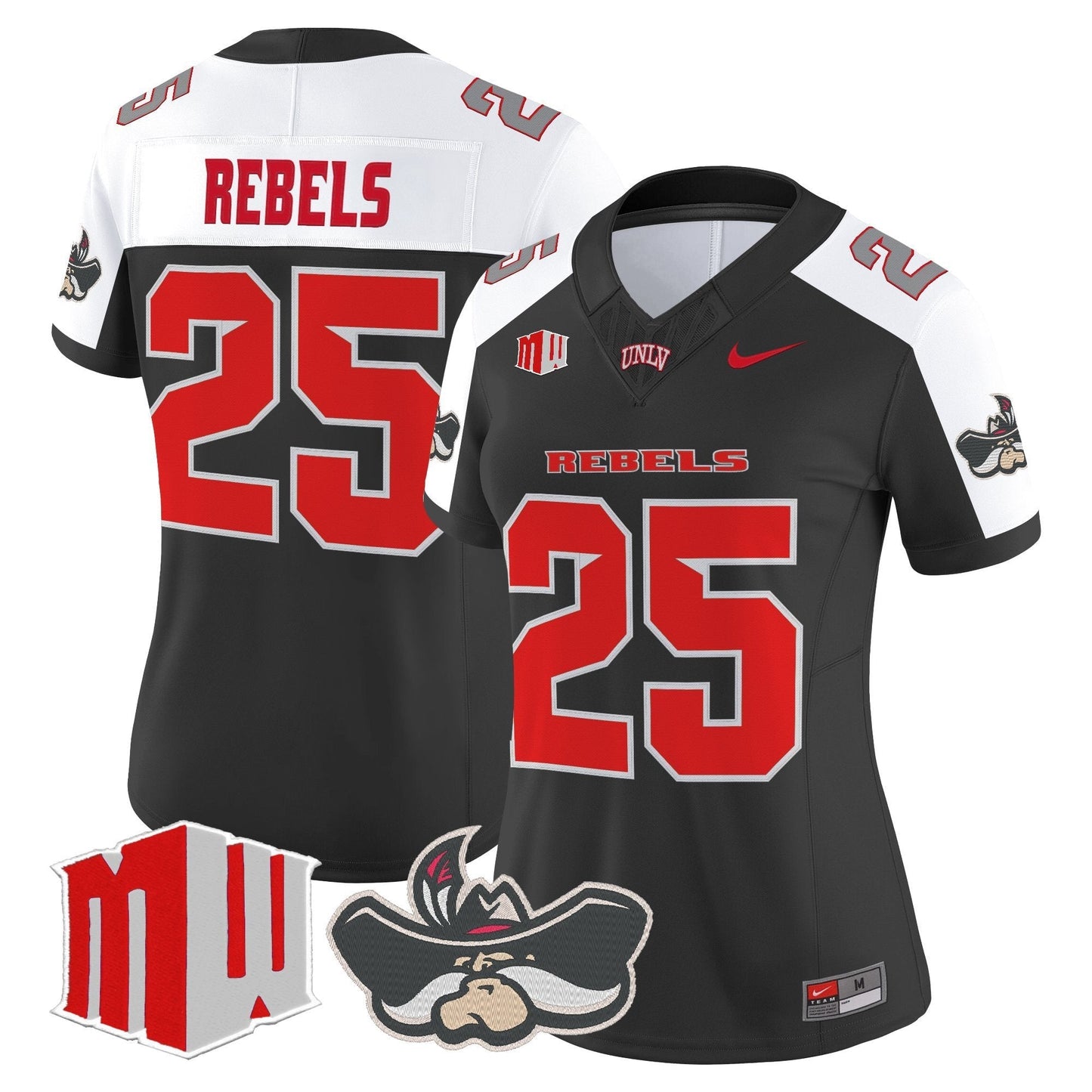 Black Alternate - #25 Rebels