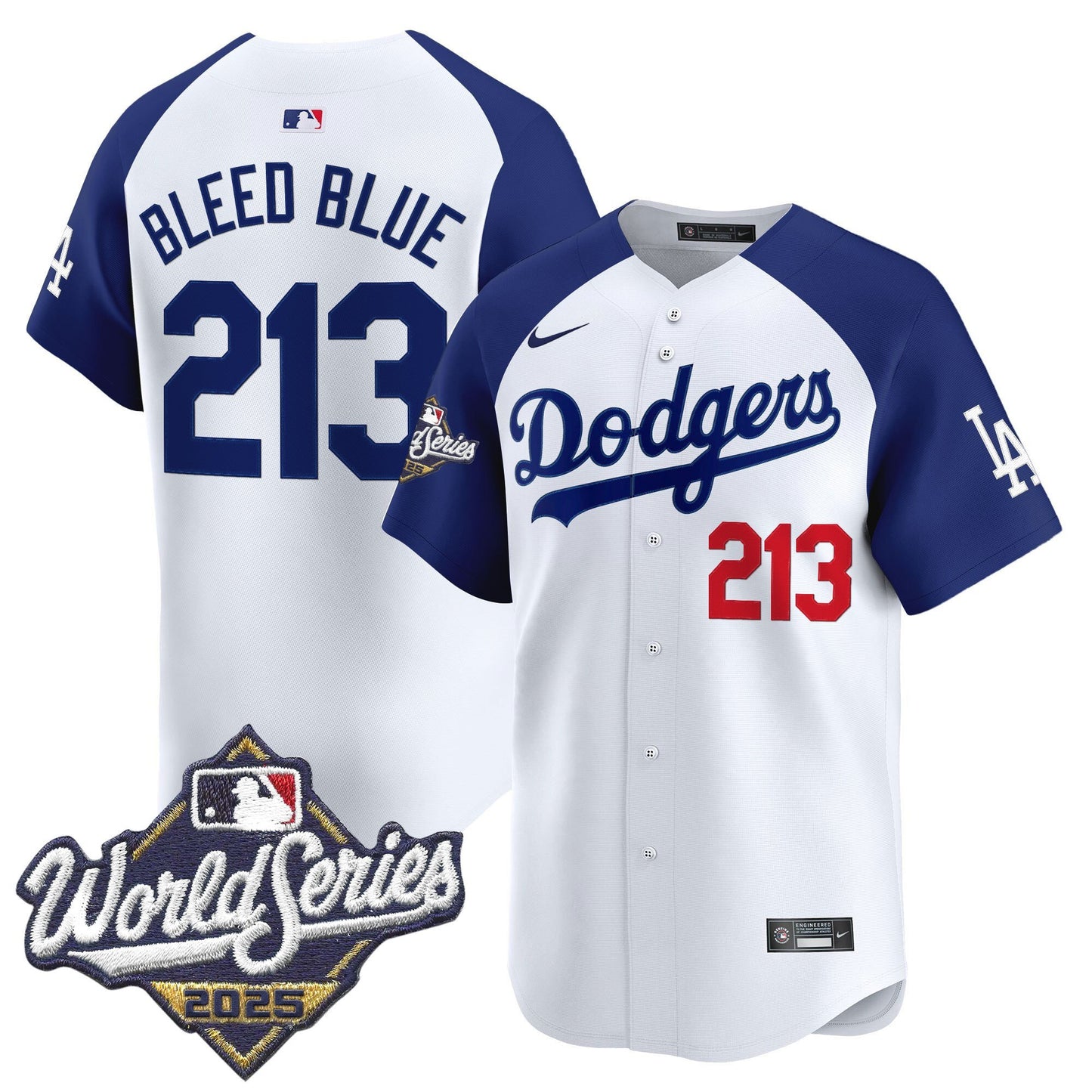 White Alternate - Bleed Blue 213