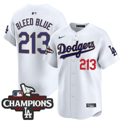 White - Bleed Blue 213