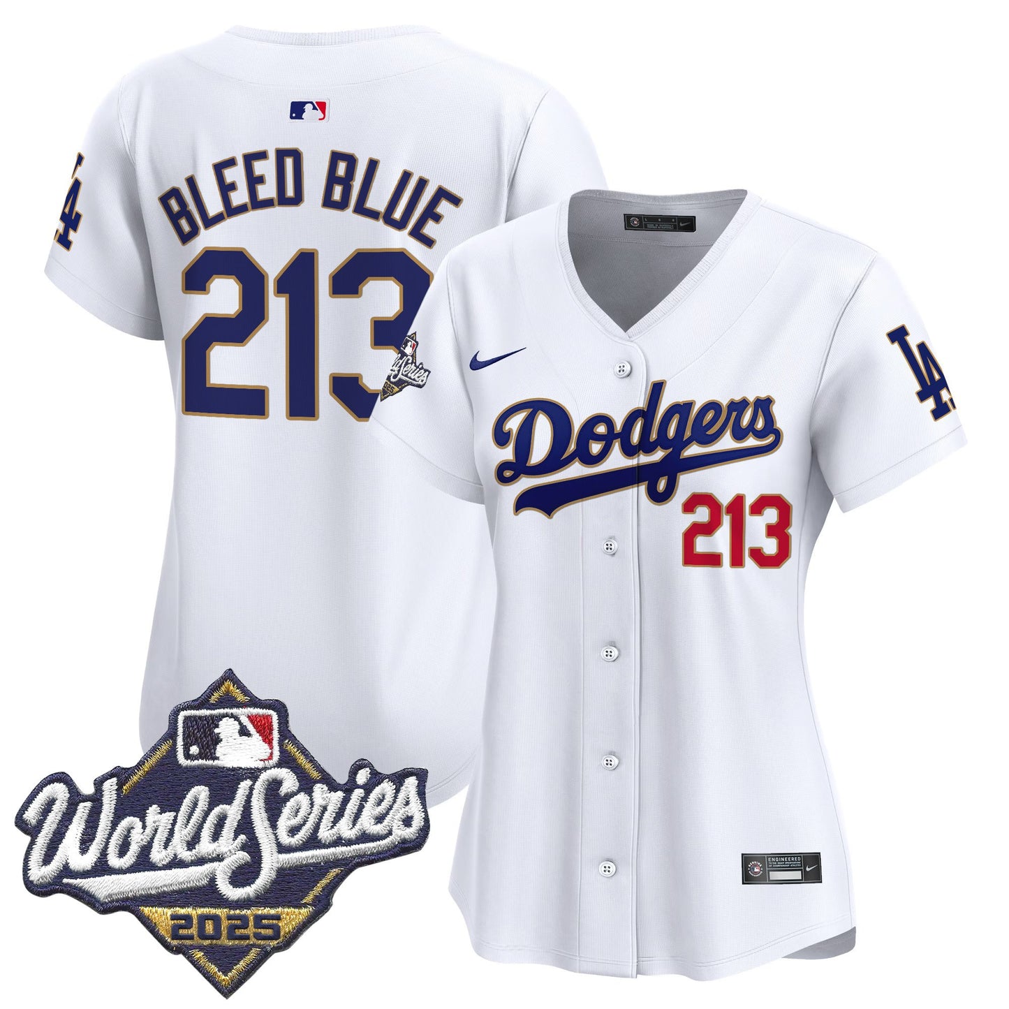 White - Bleed Blue 213