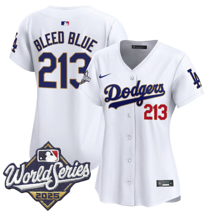 White - Bleed Blue 213