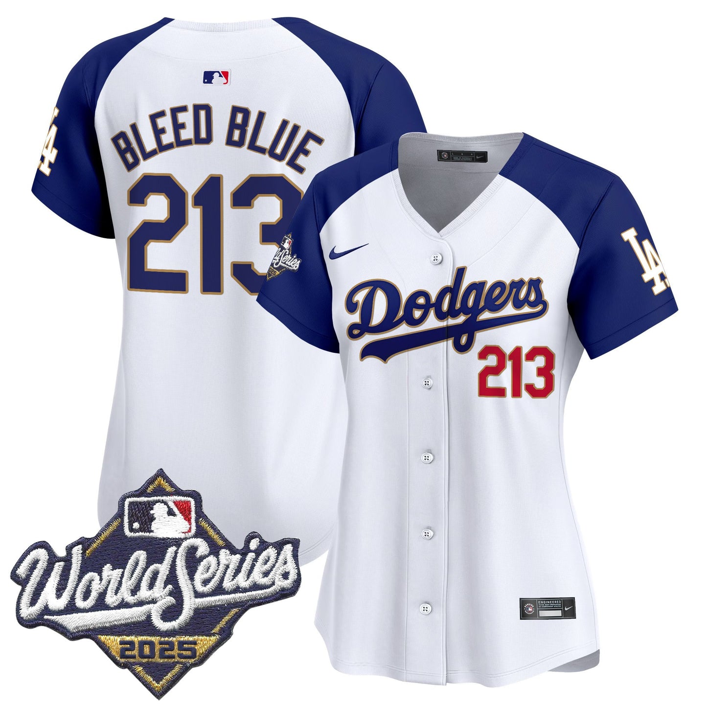 White Alternate - Bleed Blue 213