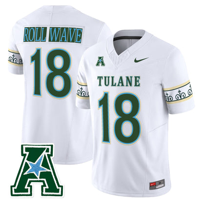 White - #18 ROLL WAVE