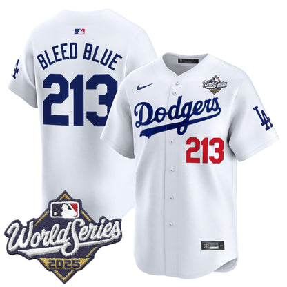 White - Bleed Blue 213