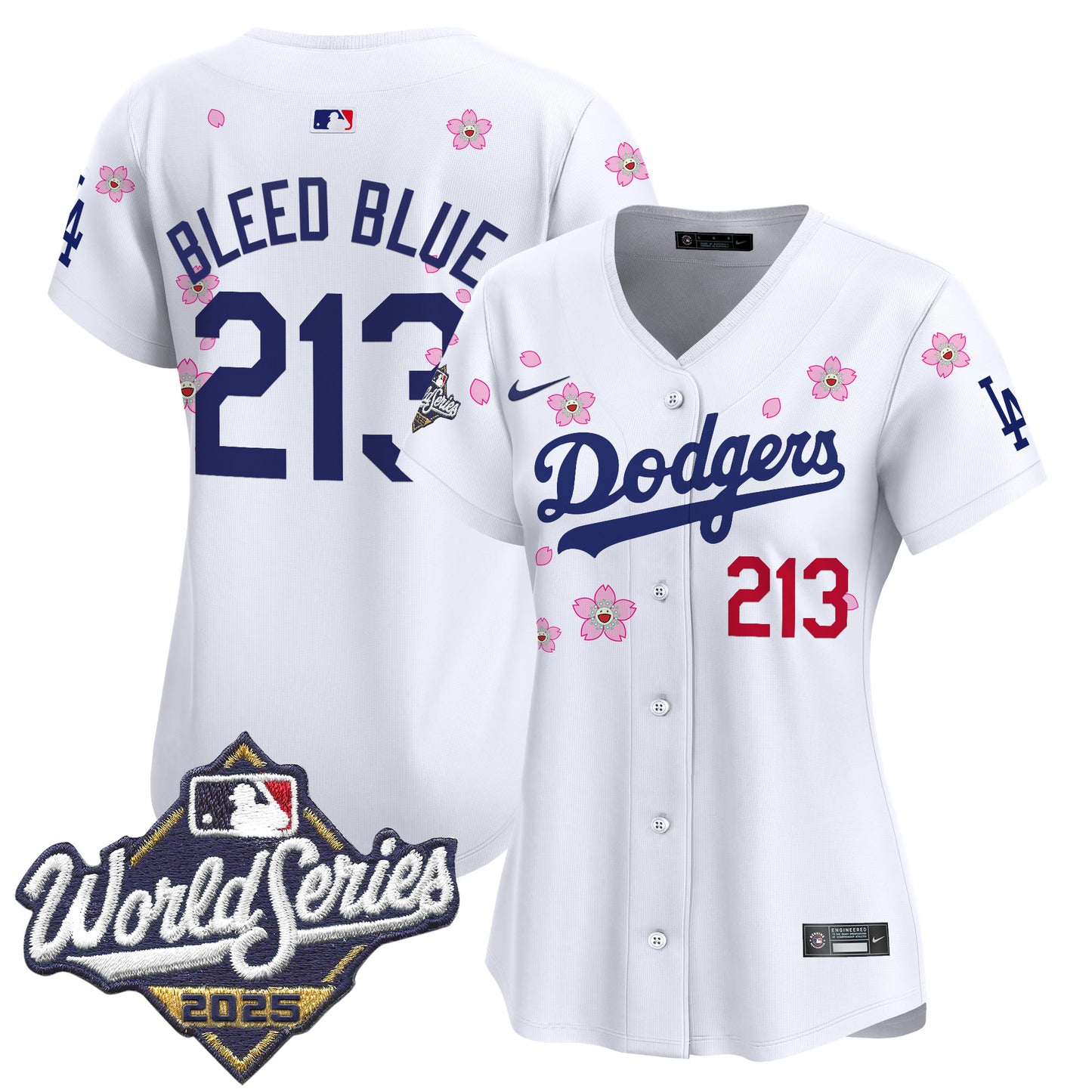 White - Bleed Blue 213