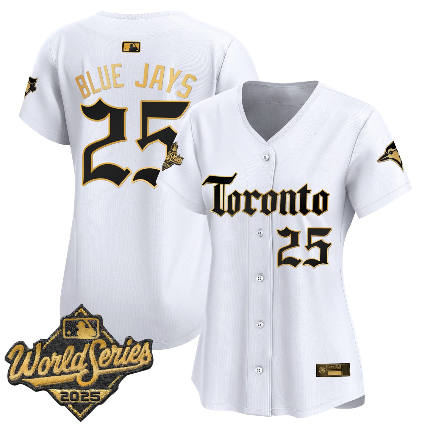 White Gold - #25 Blue Jays