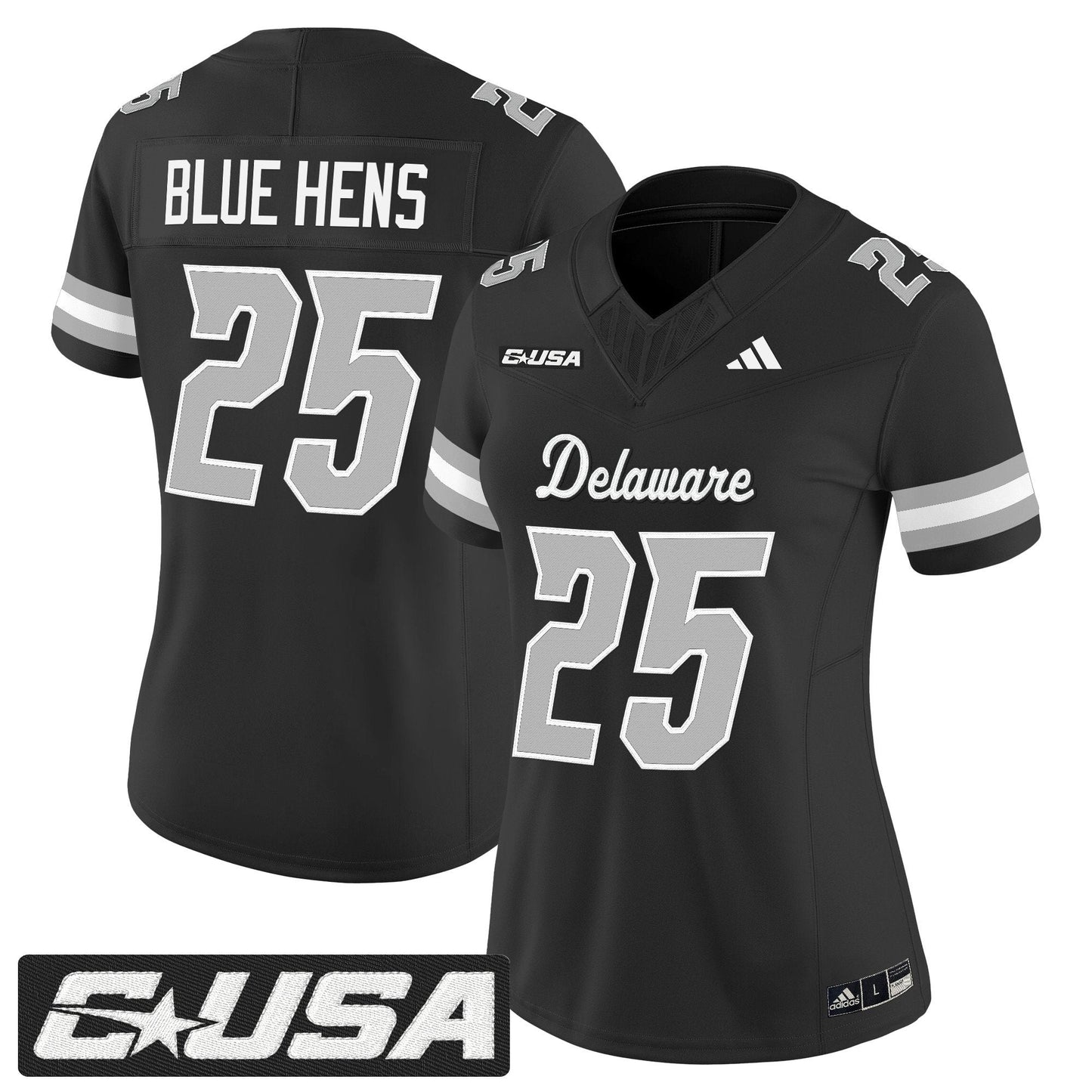 Black - #25 Blue Hens