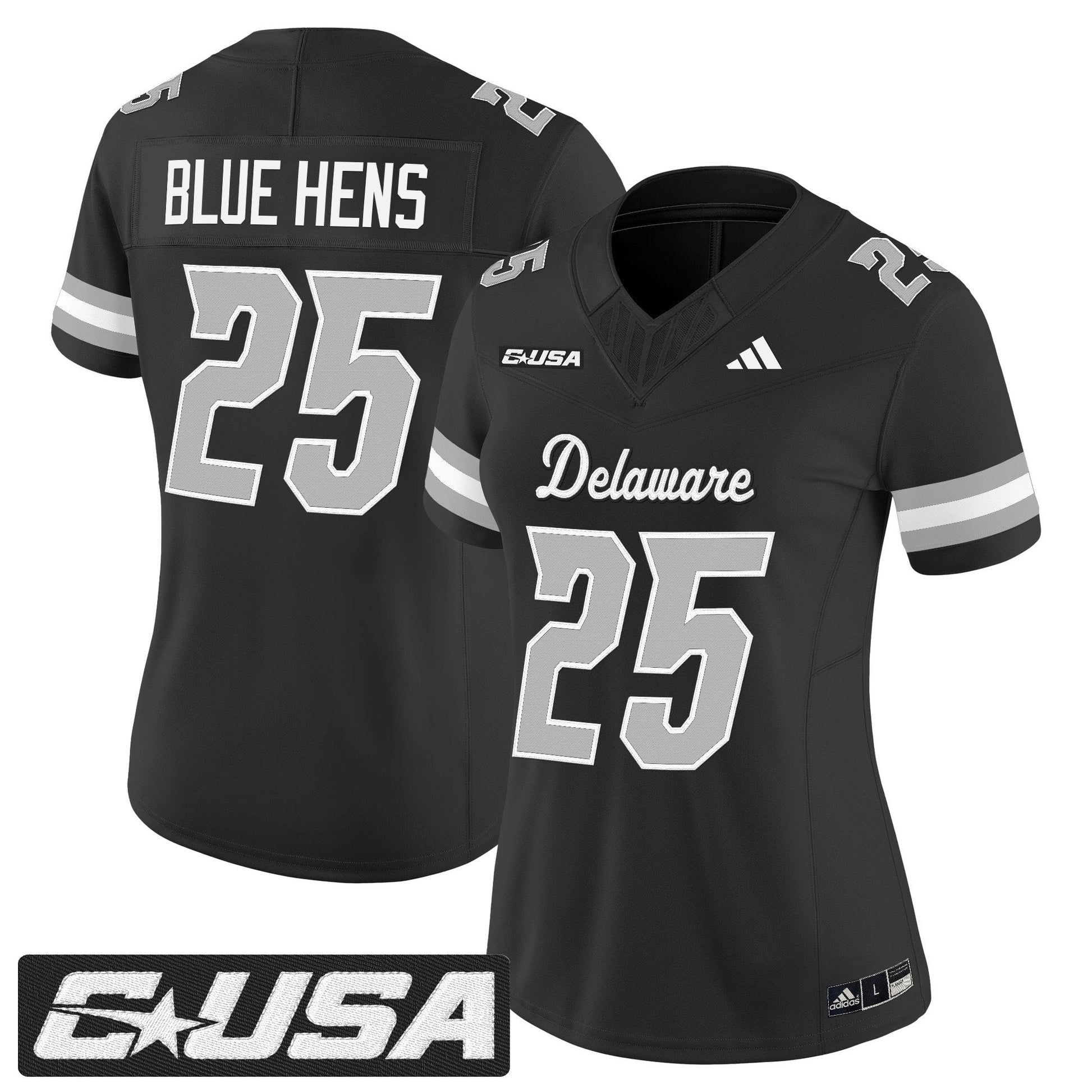 Black - #25 Blue Hens