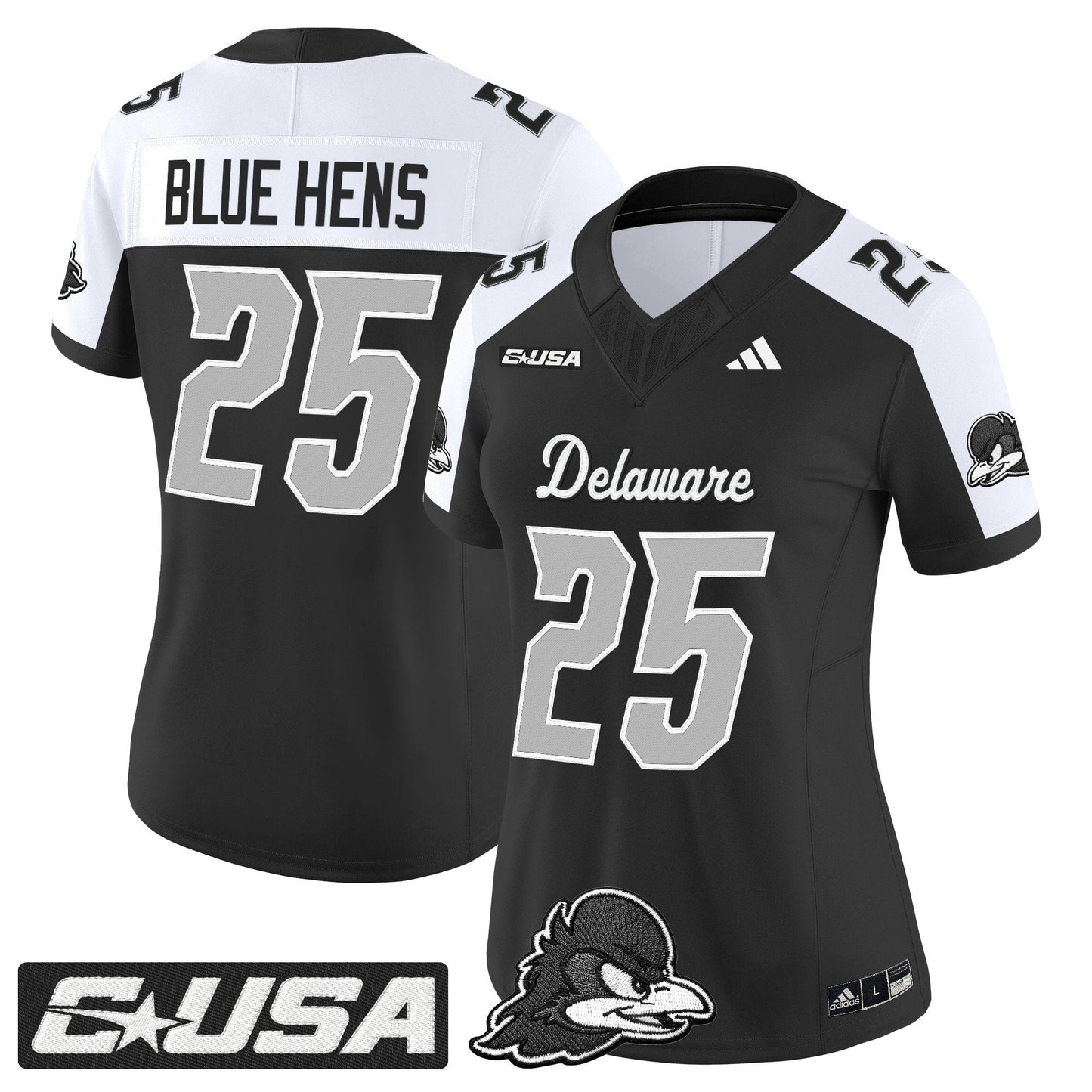 Black Alternate - #25 Blue Hens