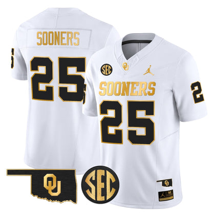 White Gold - #25 Sooners