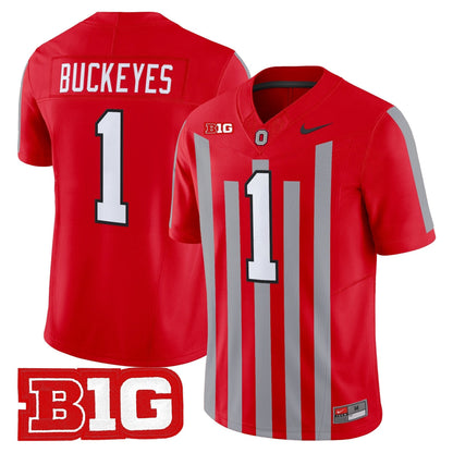 Red - #1 Buckeyes