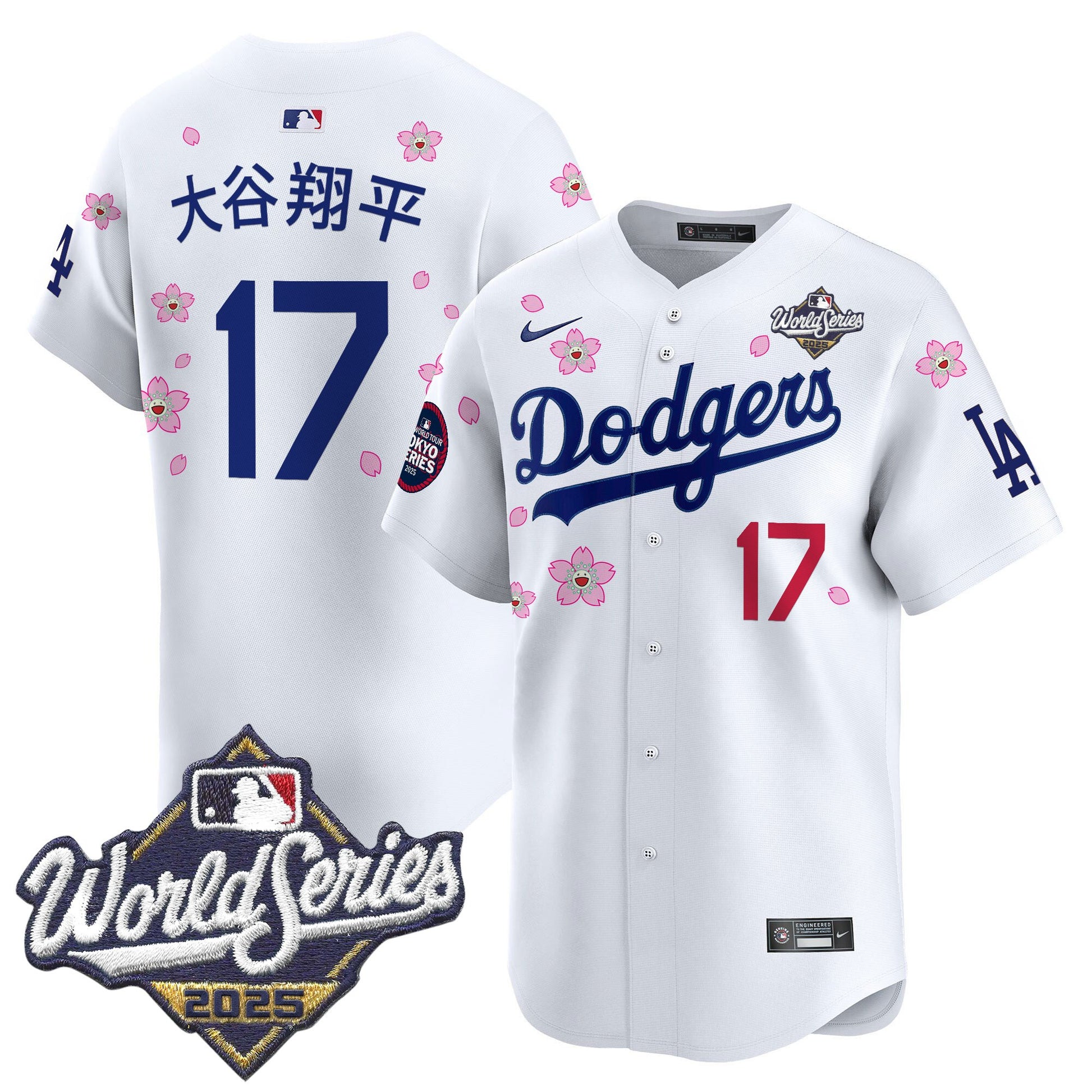 White - Shohei Ohtani (Kanji)
