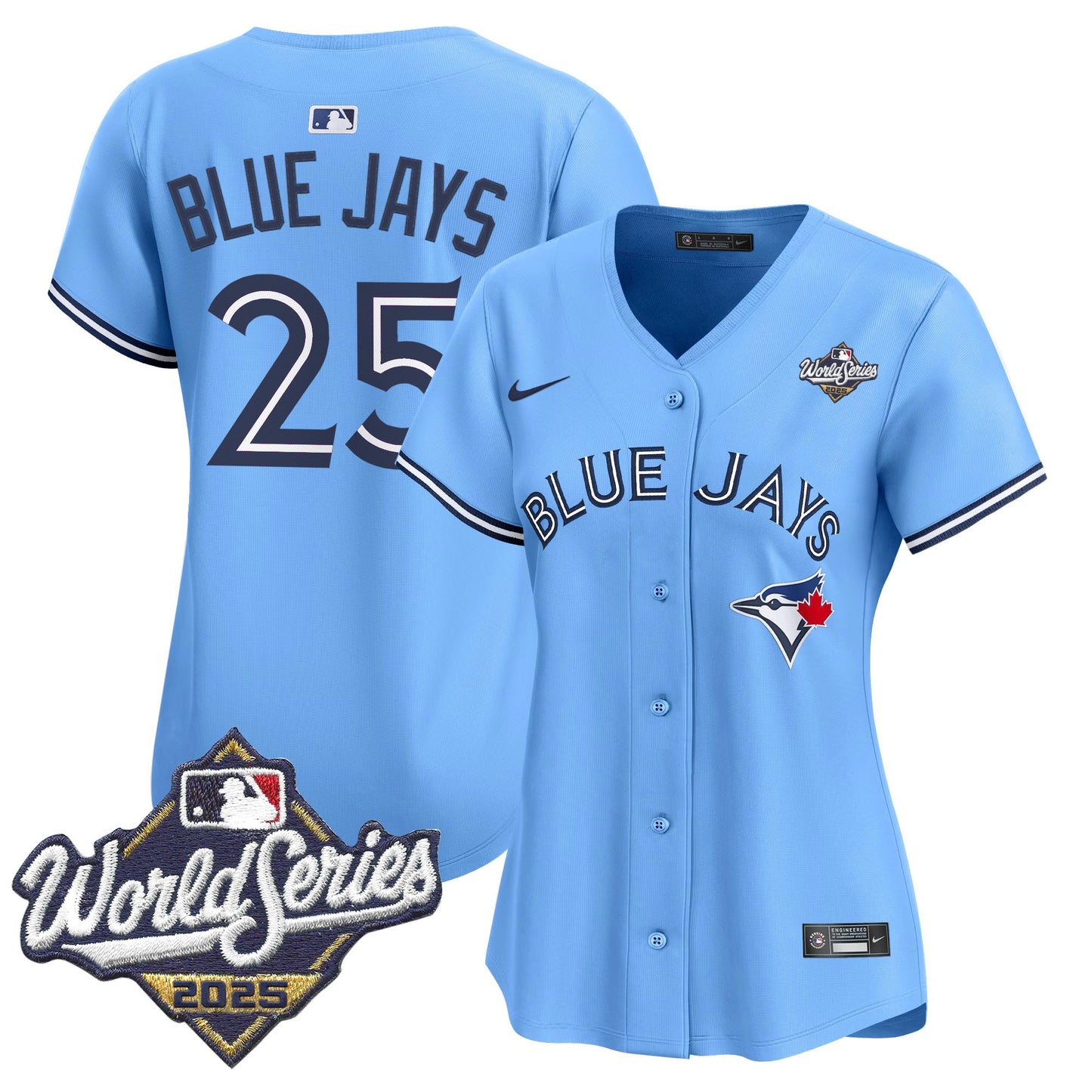 Powder Blue - #25 Blue Jays
