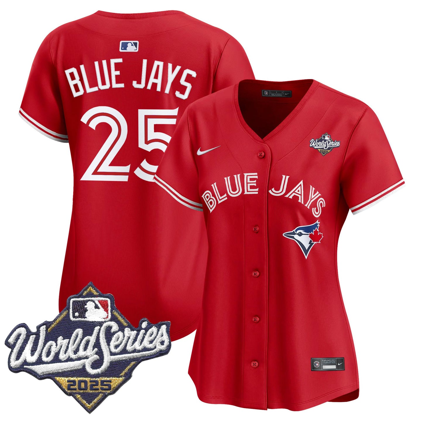 Red - #25 Blue Jays