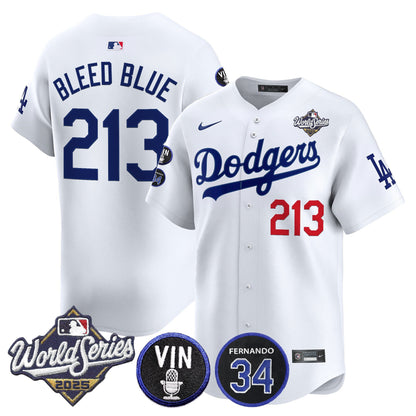 White - Bleed Blue 213
