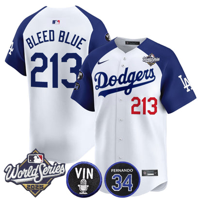 White Alternate - Bleed Blue 213