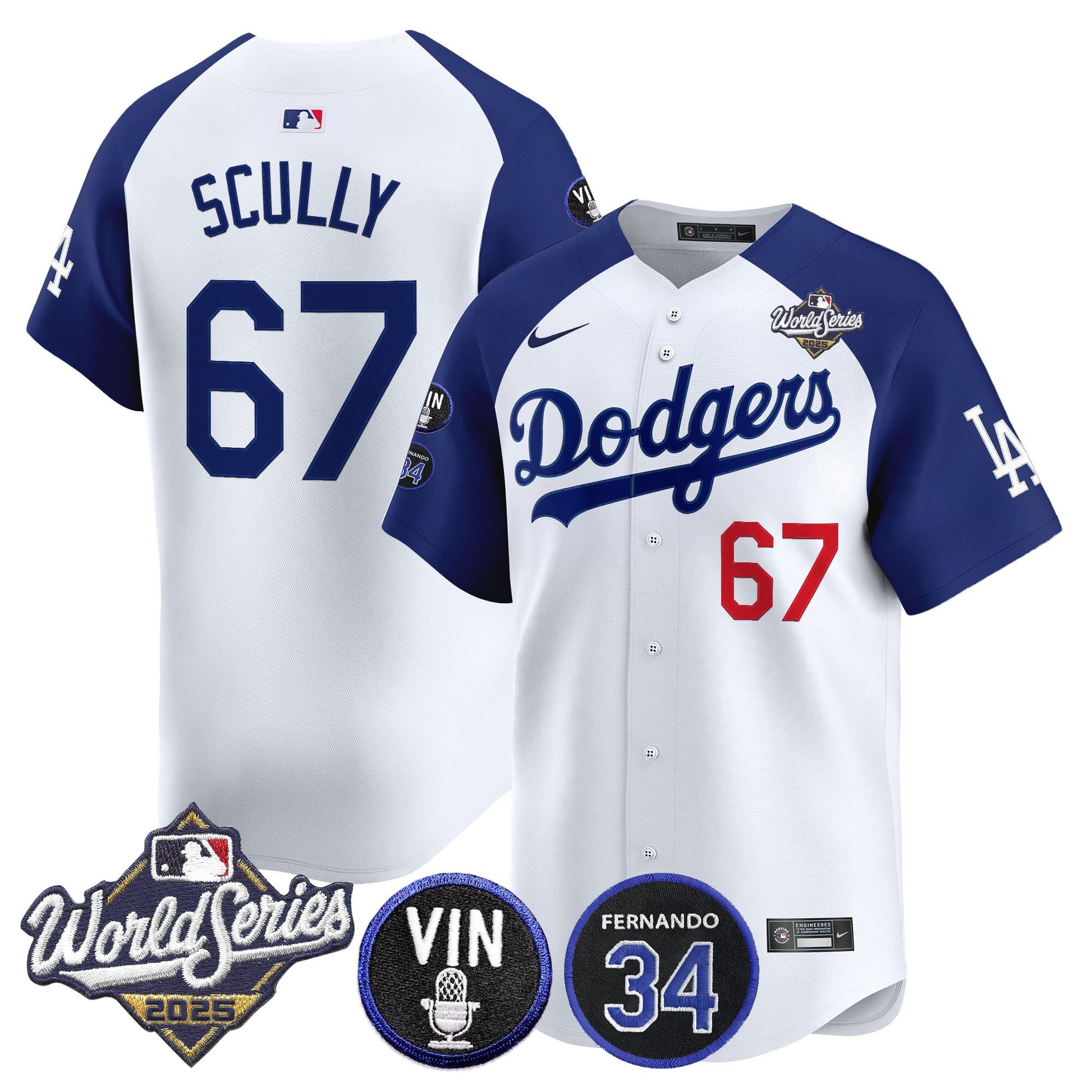 White Alternate - Vin Scully