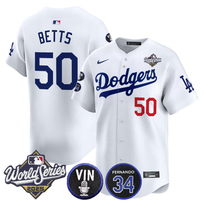 White - Mookie Betts