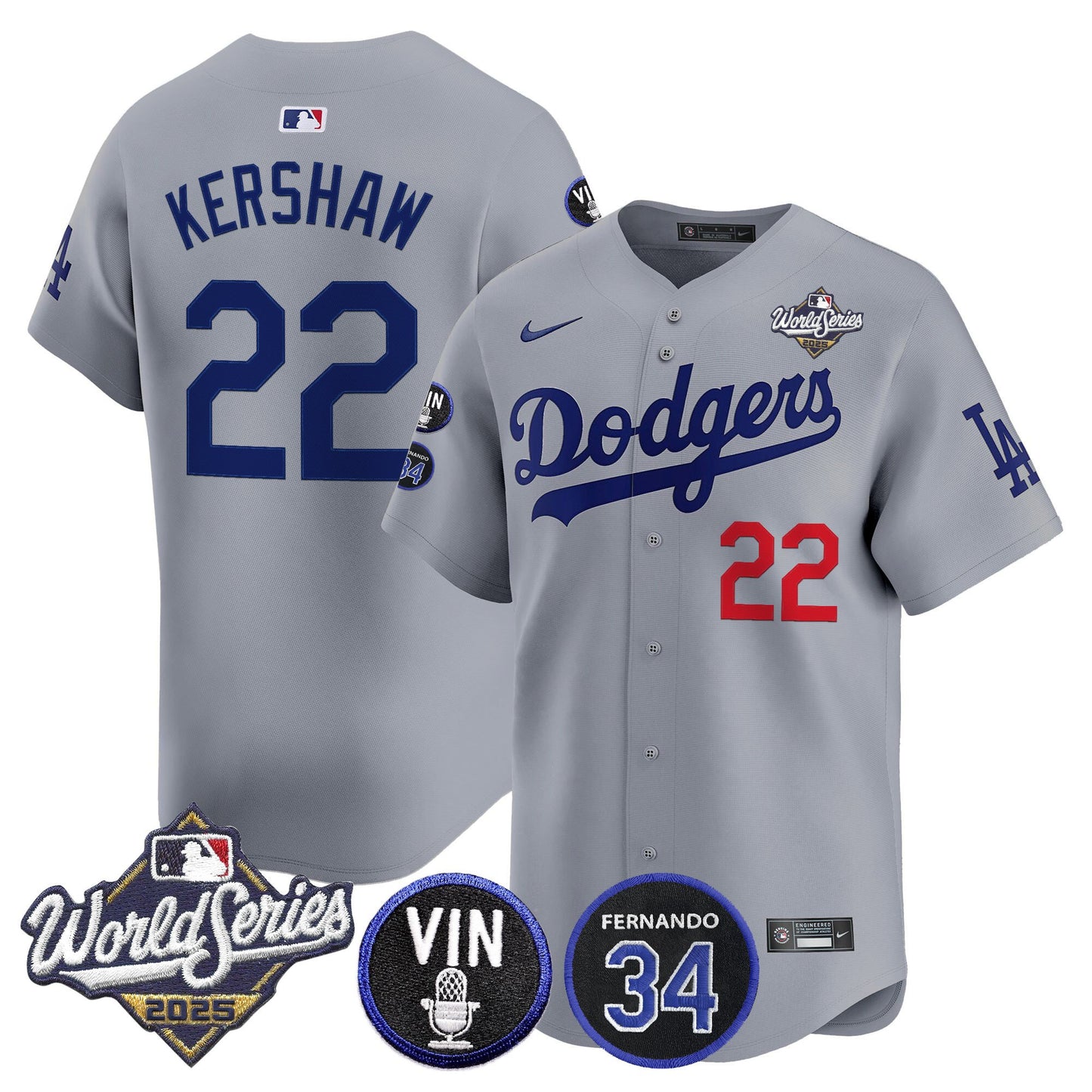 Gray - Clayton Kershaw