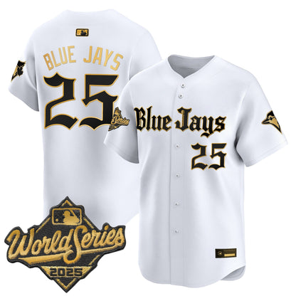 White Gold - #25 Blue Jays