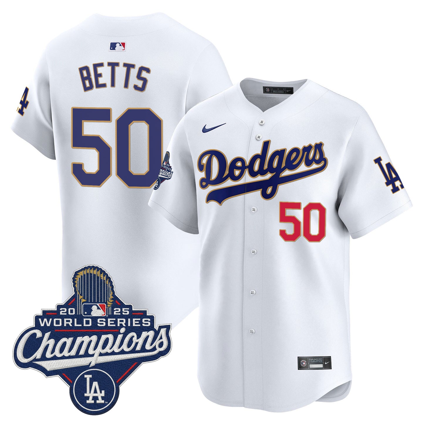 White - Mookie Betts