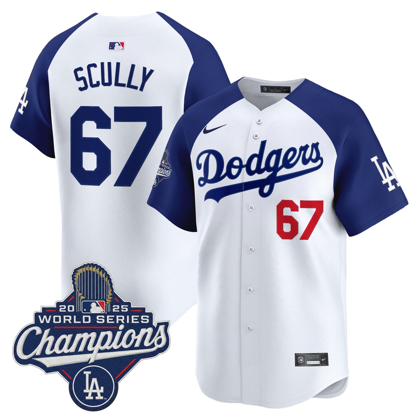 White Alternate - Vin Scully