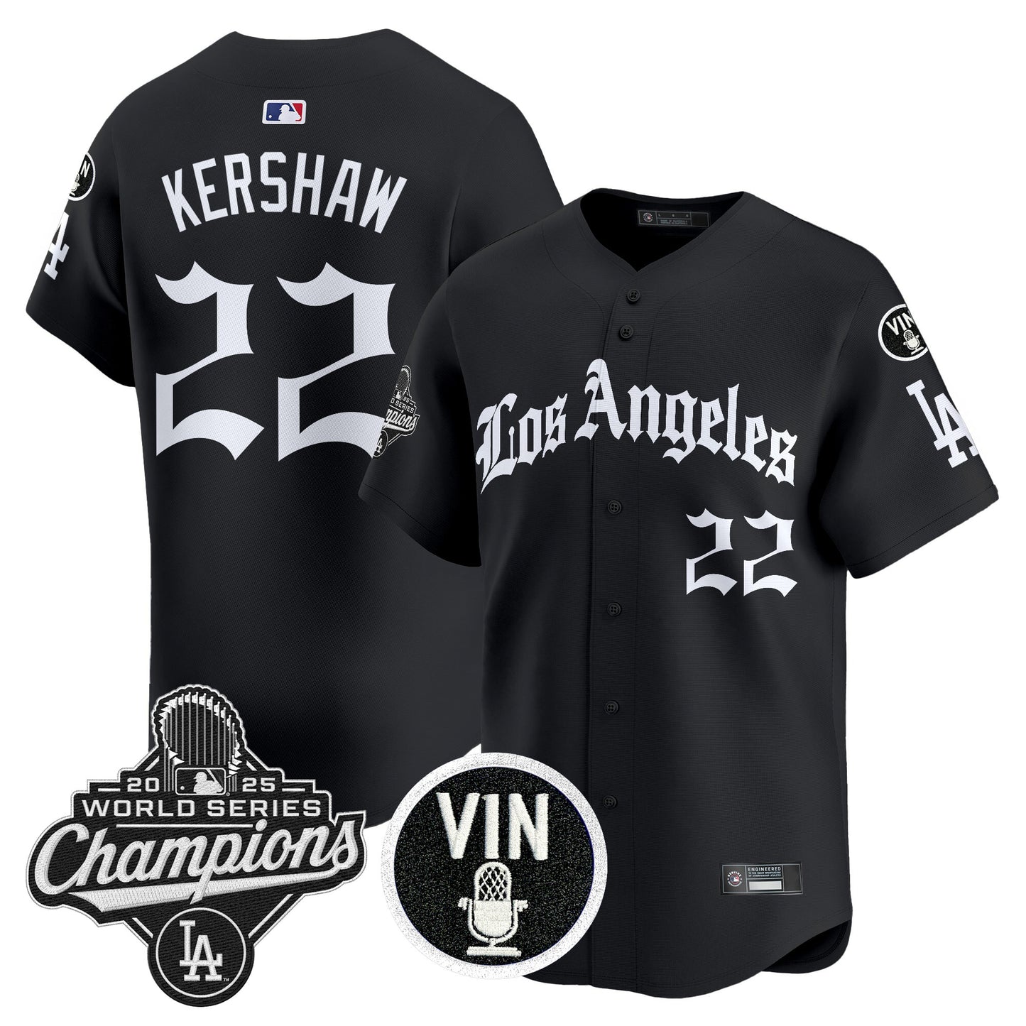 Black - Clayton Kershaw