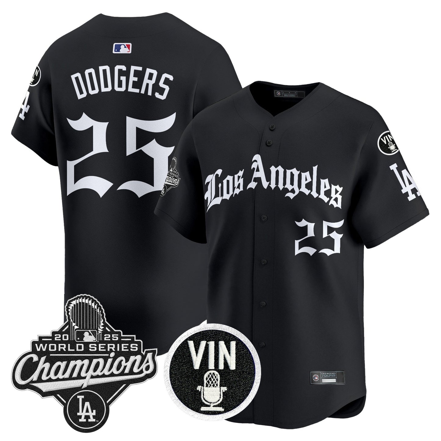 Black - #25 Dodgers